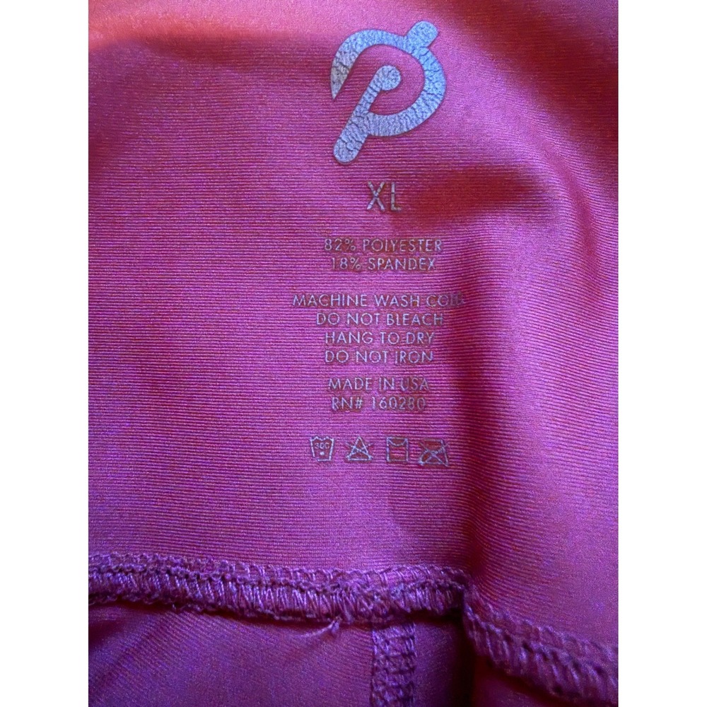 Peloton Pink Leggings Women's XL High Rise Stretch Workout‎ Activewear FLAWED - Picture 5 of 11